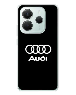 Чохол для Xiaomi Redmi Note 14 5G з картинкою «Класичне лого Audi»