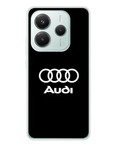 Чохол для Xiaomi Redmi Note 14 5G з картинкою «Класичне лого Audi»