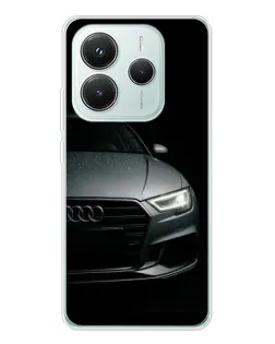 Чохол для Xiaomi Redmi Note 14 5G з картинкою «Audi — деталізація кузова»