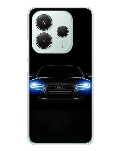 Чохол для Xiaomi Redmi Note 14 5G з картинкою «Audi в неоні»