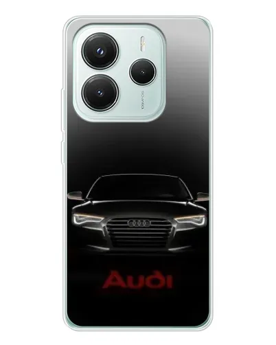 Чохол для Xiaomi Redmi Note 14 5G з картинкою «Audi — градієнтний контур»