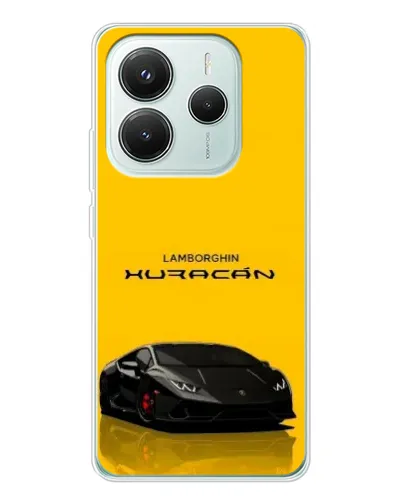 Чехол для Xiaomi Redmi Note 14 5G с картинкой «Lamborghini Huracan черный» Чехол для Xiaomi Redmi Note 14 5G с картинкой «Lamborghini Huracan черный»