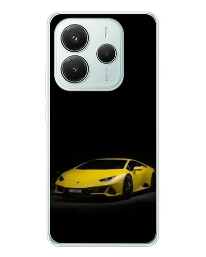 Чехол для Xiaomi Redmi Note 14 5G с картинкой «Lamborghini желтый акцент» Чехол для Xiaomi Redmi Note 14 5G с картинкой «Lamborghini желтый акцент»
