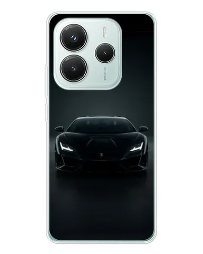 Чехол для Xiaomi Redmi Note 14 5G с картинкой «Черный Lamborghini Aventador» Чехол для Xiaomi Redmi Note 14 5G с картинкой «Черный Lamborghini Aventador»