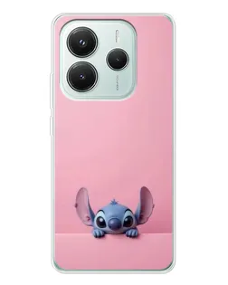 Чохол для Xiaomi Redmi Note 14 5G з картинкою «Stitch визирає»