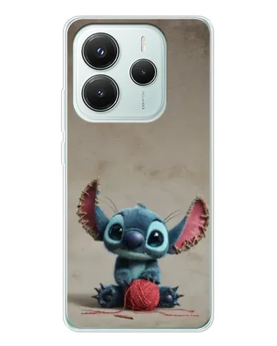 Чохол для Xiaomi Redmi Note 14 5G з картинкою «Стіч на чоричневому фоні» Чохол для Xiaomi Redmi Note 14 5G з картинкою «Стіч на чоричневому фоні»