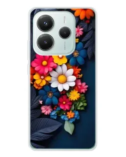 Чехол для Xiaomi Redmi Note 14 5G с картинкой «Цветочная феерия» Чехол для Xiaomi Redmi Note 14 5G с картинкой «Цветочная феерия»