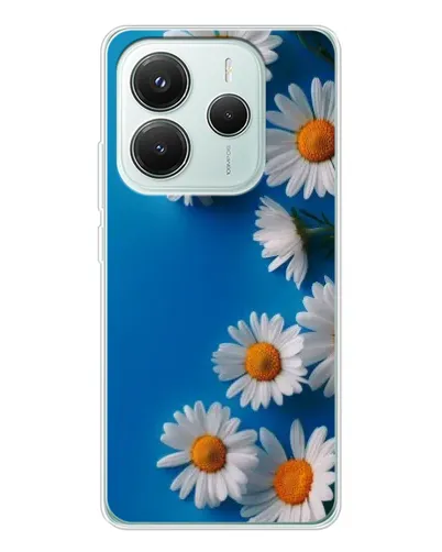 Чехол для Xiaomi Redmi Note 14 5G с картинкой «Белоснежные маргаритки» Чехол для Xiaomi Redmi Note 14 5G с картинкой «Белоснежные маргаритки»