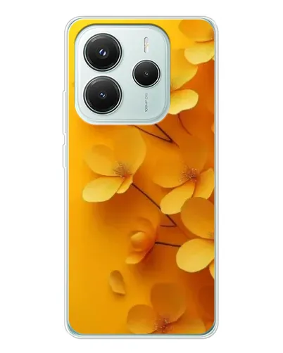Чехол для Xiaomi Redmi Note 14 5G с картинкой «Золотые лепестки» Чехол для Xiaomi Redmi Note 14 5G с картинкой «Золотые лепестки»