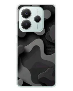Чохол для Xiaomi Redmi Note 14 5G з картинкою «Темний абстрактний камуфляж» Чохол для Xiaomi Redmi Note 14 5G з картинкою «Темний абстрактний камуфляж»