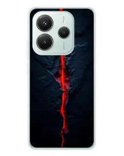 Чохол для Xiaomi Redmi Note 14 5G з картинкою «Червона лавова тріщина» Чохол для Xiaomi Redmi Note 14 5G з картинкою «Червона лавова тріщина»