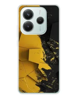 Чохол для Xiaomi Redmi Note 14 5G з картинкою «Золоті уламки геометрії» Чохол для Xiaomi Redmi Note 14 5G з картинкою «Золоті уламки геометрії»