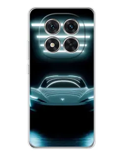 Чехол для Xiaomi Redmi Note 14 Pro 5G с картинкой «Tesla в неоне» Чехол для Xiaomi Redmi Note 14 Pro 5G с картинкой «Tesla в неоне»