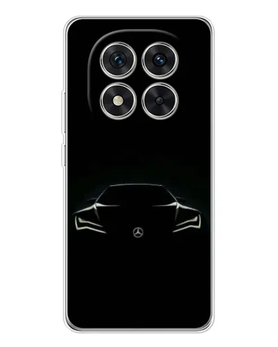 Чехол для Xiaomi Redmi Note 14 Pro 5G с картинкой «Mercedes — силуэт авто» Чехол для Xiaomi Redmi Note 14 Pro 5G с картинкой «Mercedes — силуэт авто»