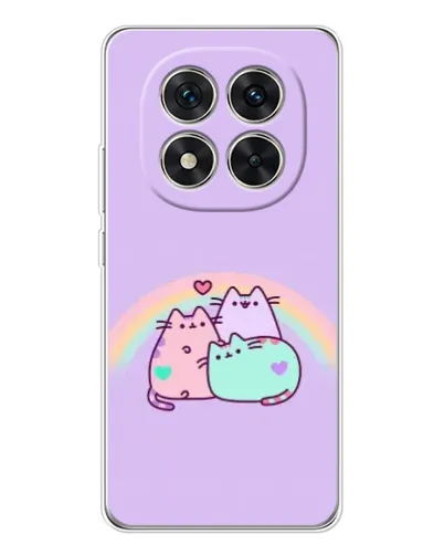 Чехол для Xiaomi Redmi Note 14 Pro 5G с картинкой «Радужные Пушины» Чехол для Xiaomi Redmi Note 14 Pro 5G с картинкой «Радужные Пушины»