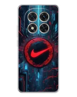 Чохол для Xiaomi Redmi Note 14 Pro Plus з картинкою «Техногенний стиль Nike»