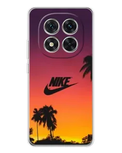 Чохол для Xiaomi Redmi Note 14 Pro Plus з картинкою «Nike на заході сонця»