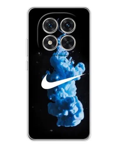 Чехол для Xiaomi Redmi Note 14 Pro Plus с картинкой «Nike и синий дым»