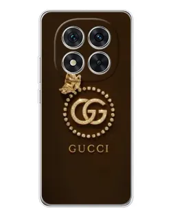 Чохол для Xiaomi Redmi Note 14 Pro Plus з картинкою «Gucci — золотий метелик» Чохол для Xiaomi Redmi Note 14 Pro Plus з картинкою «Gucci — золотий метелик»