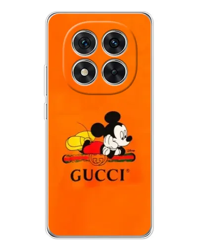 Чехол для Xiaomi Redmi Note 14 Pro Plus с картинкой «Микки Маус Gucci — оранж» Чехол для Xiaomi Redmi Note 14 Pro Plus с картинкой «Микки Маус Gucci — оранж»