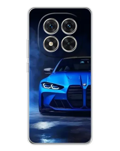 Чехол для Xiaomi Redmi Note 14 Pro Plus с картинкой «Голубая BMW M4»