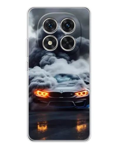 Чехол для Xiaomi Redmi Note 14 Pro Plus с картинкой «BMW в дыму»