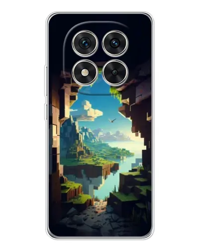 Чехол для Xiaomi Redmi Note 14 Pro Plus с картинкой «Вид из пещеры»