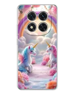 Чехол для Xiaomi Redmi Note 14 Pro Plus с картинкой «Радуга и единороги» Чехол для Xiaomi Redmi Note 14 Pro Plus с картинкой «Радуга и единороги»