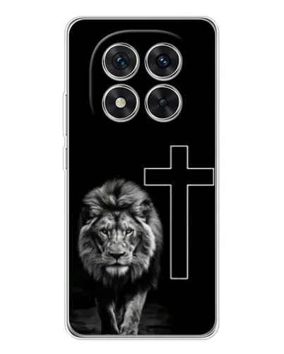 Чехол для Xiaomi Redmi Note 14 Pro Plus с картинкой «Лев и Крест» Чехол для Xiaomi Redmi Note 14 Pro Plus с картинкой «Лев и Крест»