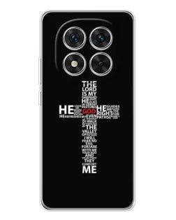 Чехол для Xiaomi Redmi Note 14 Pro Plus с картинкой «Текстовый крест» Чехол для Xiaomi Redmi Note 14 Pro Plus с картинкой «Текстовый крест»