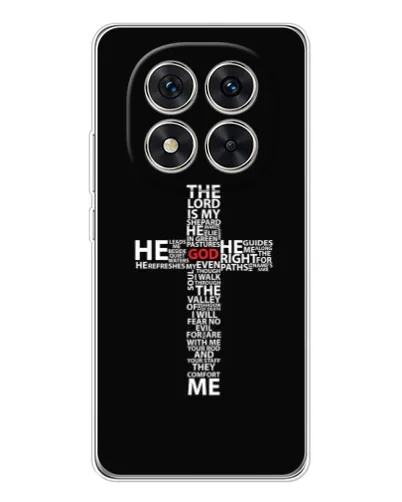 Чехол для Xiaomi Redmi Note 14 Pro Plus с картинкой «Текстовый крест» Чехол для Xiaomi Redmi Note 14 Pro Plus с картинкой «Текстовый крест»