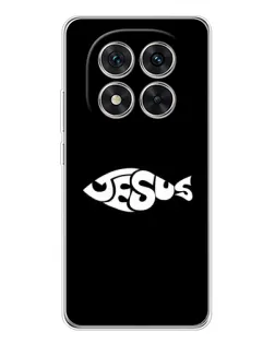 Чехол для Xiaomi Redmi Note 14 Pro Plus с картинкой «Рыба Jesus» Чехол для Xiaomi Redmi Note 14 Pro Plus с картинкой «Рыба Jesus»