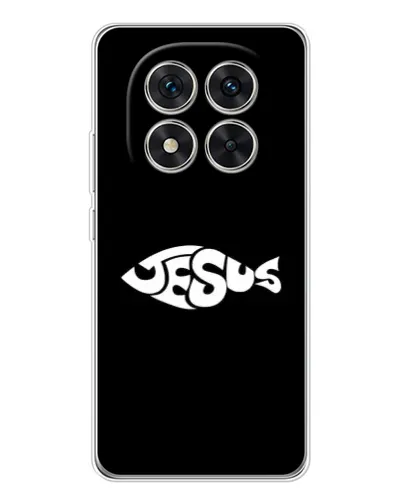Чехол для Xiaomi Redmi Note 14 Pro Plus с картинкой «Рыба Jesus» Чехол для Xiaomi Redmi Note 14 Pro Plus с картинкой «Рыба Jesus»