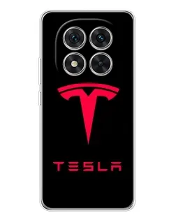 Чохол для Xiaomi Redmi Note 14 Pro Plus з картинкою «Tesla Red Logo» Чохол для Xiaomi Redmi Note 14 Pro Plus з картинкою «Tesla Red Logo»