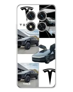Чохол для Xiaomi Redmi Note 14 Pro Plus з картинкою «Колаж Cybertruck Tesla» Чохол для Xiaomi Redmi Note 14 Pro Plus з картинкою «Колаж Cybertruck Tesla»