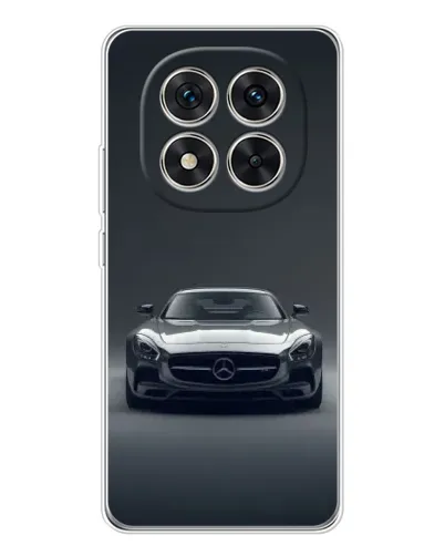 Чехол для Xiaomi Redmi Note 14 Pro Plus с картинкой «Mercedes на черном» Чехол для Xiaomi Redmi Note 14 Pro Plus с картинкой «Mercedes на черном»