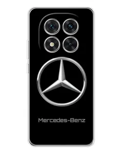 Чехол для Xiaomi Redmi Note 14 Pro Plus с картинкой «Mercedes Silver Logo»