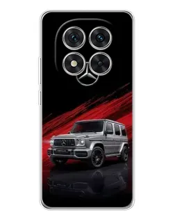 Чехол для Xiaomi Redmi Note 14 Pro Plus с картинкой «Mercedes G-Class красный»