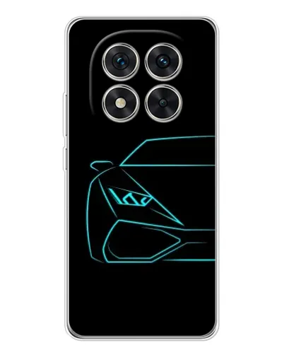 Чехол для Xiaomi Redmi Note 14 Pro Plus с картинкой «Голубой силуэт Lamborghini» Чехол для Xiaomi Redmi Note 14 Pro Plus с картинкой «Голубой силуэт Lamborghini»