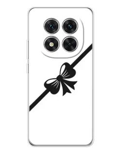 Чехол для Xiaomi Redmi Note 14 Pro Plus с картинкой «Диагональный бант»