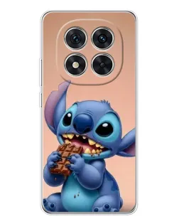 Чохол для Xiaomi Redmi Note 14 Pro Plus з картинкою «Стіч їсть шоколад»