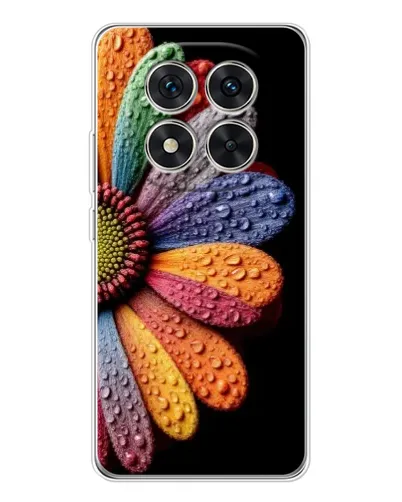 Чехол для Xiaomi Redmi Note 14 Pro Plus с картинкой «Радужный цветок» Чехол для Xiaomi Redmi Note 14 Pro Plus с картинкой «Радужный цветок»