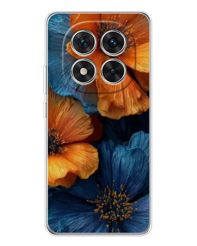 Чехол для Xiaomi Redmi Note 14 Pro Plus с картинкой «Яркая сине-оранжевая флора» Чехол для Xiaomi Redmi Note 14 Pro Plus с картинкой «Яркая сине-оранжевая флора»