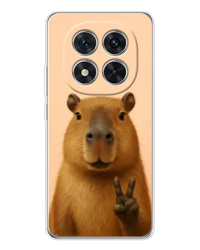 Чехол для Xiaomi Redmi Note 14 Pro Plus с картинкой «Капибара виктория» Чехол для Xiaomi Redmi Note 14 Pro Plus с картинкой «Капибара виктория»