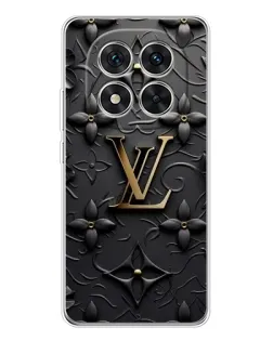 Чехол для Xiaomi Redmi Note 14 Pro с картинкой «Кожаная текстура LV»