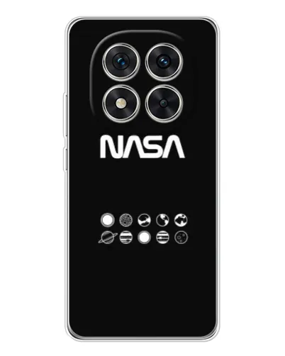 Чехол для Xiaomi Redmi Note 14 Pro с картинкой «NASA — технический принт» Чехол для Xiaomi Redmi Note 14 Pro с картинкой «NASA — технический принт»