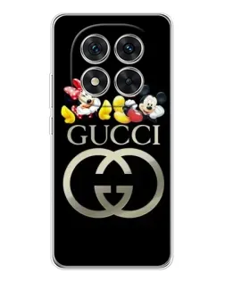 Чехол для Xiaomi Redmi Note 14 Pro с картинкой «Gucci — герои Disney»