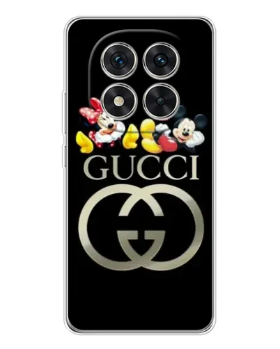 Чехол для Xiaomi Redmi Note 14 Pro с картинкой «Gucci — герои Disney»