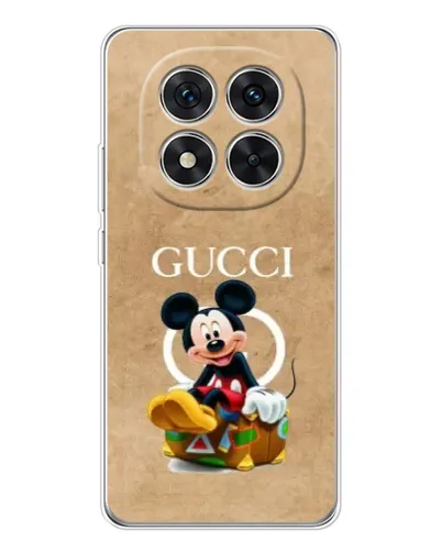 Чехол для Xiaomi Redmi Note 14 Pro с картинкой «Микки Маус Gucci — крафт»