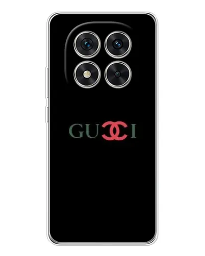 Чехол для Xiaomi Redmi Note 14 Pro с картинкой «Gucci — красный градиент»